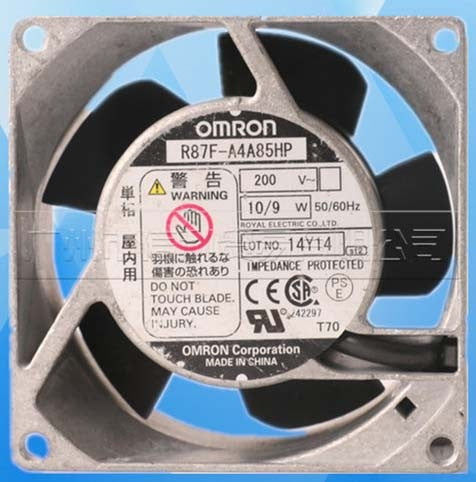 Omron R87F-A4A85HP 200V 9/10W Cooling Fan Omron R87F-A4A85HP 200V 9/10W Cooling Fan